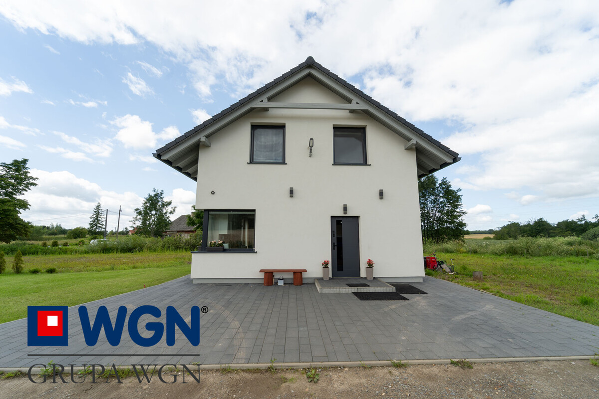 Elbląg NA SPRZEDAŻ – NOWOCZESNY DOM WOLNOSTOJĄCY 95 m² NA DZIAŁCE 4274 m² – POMORSKA