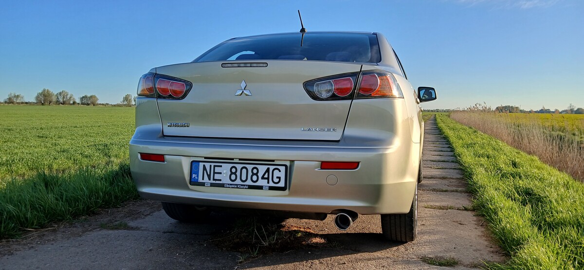 Elbląg Mitsubishi Lancer IX 1.6 2011r polski salon, stan bardzo dobry, 129 tyś.