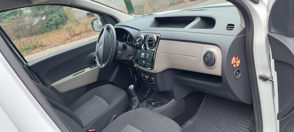 Elbląg Sprzedam Dacia Dokker 1.6 benzyna, przebieg 123600km, moc 102KM, pierwszy właściciel niepalacy, zadbany, salon