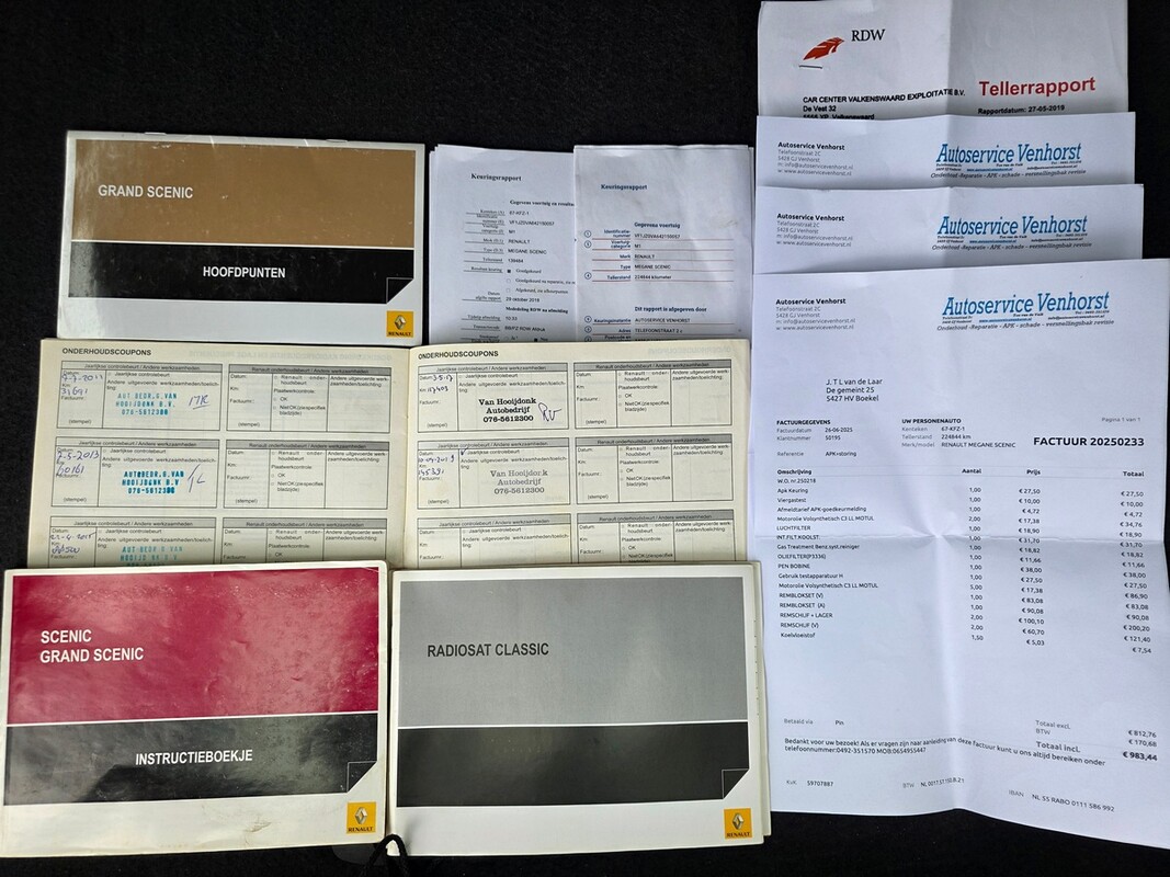 Elbląg Renault Grand Scenic1.6 16V 110KM -Klimatronic-Hak-Tempomat-grzane fotele -PEŁNA DOKUMENTACJA