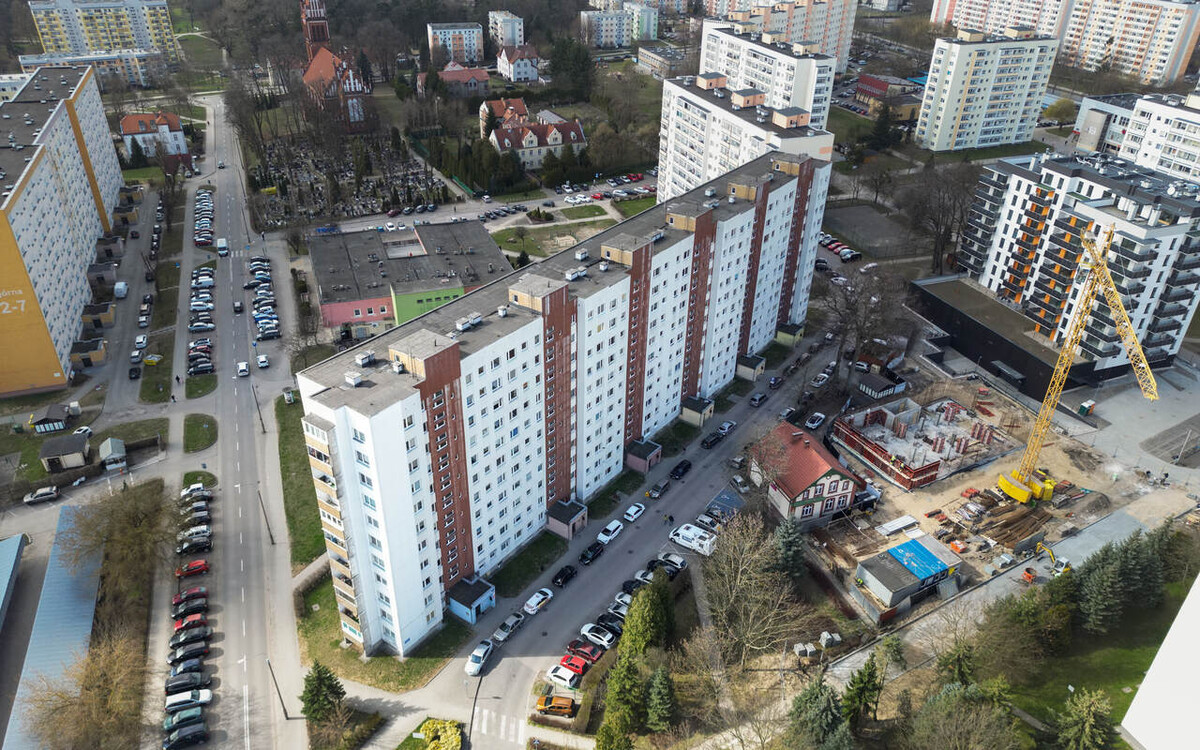 Elbląg MIESZKANIE NA SPRZEDAŻ | ELBLĄG, UL. KASPRZAKA | 59,6 m² | 4 POKOJE | 1 PIĘTRONa sprzedaż 4-pokojowe