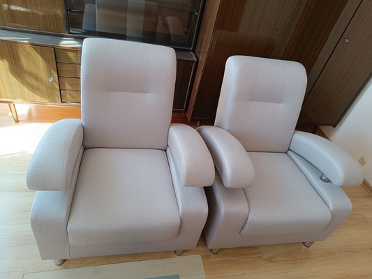Elbląg Witam sprzedam zestaw mebli sofa + fotele. Stan prawie jak nowy.