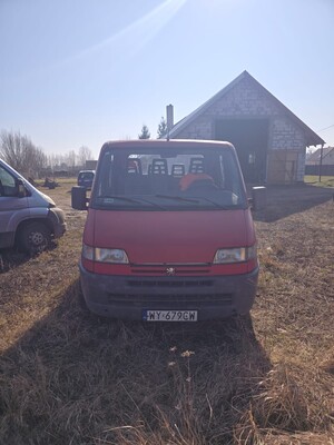Elbląg Sprzedam lub zamienię na samochód osobowy Peugot Boxer 2.5 D  z 1997 roku w dublet kabinie 7 osób paka