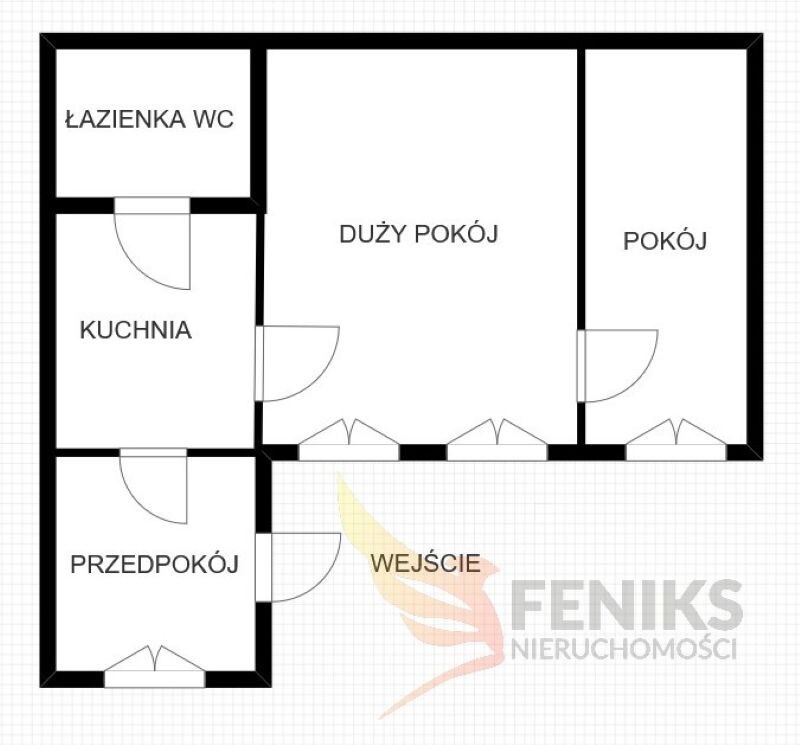 Elbląg FENIKS NIERUCHOMOŚCIPOLECA:MIESZKANIE 2 POKOJOWE NA UL. STEFCZYKACENA 315.000 ZŁ POWIERZCHNIA 41,7 M22