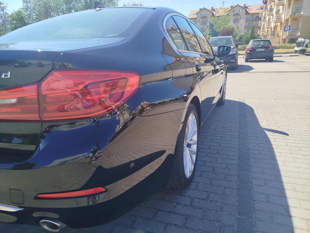 Elbląg Witam Posiadam na sprzedaż bardzo ładne BMW G30 w wersji Luxury line Limuzyna z oszczędnym dwulitrowym