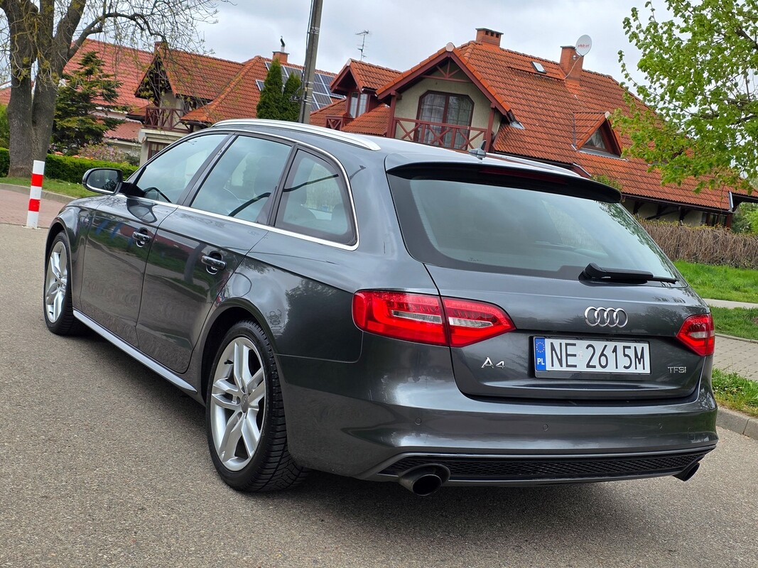 Elbląg Audi A4 3xSlineRok Produkcji X 2015Silnik :BenzynaLedy Bi-xenon Sportsize El. klapaZarejestrowany!