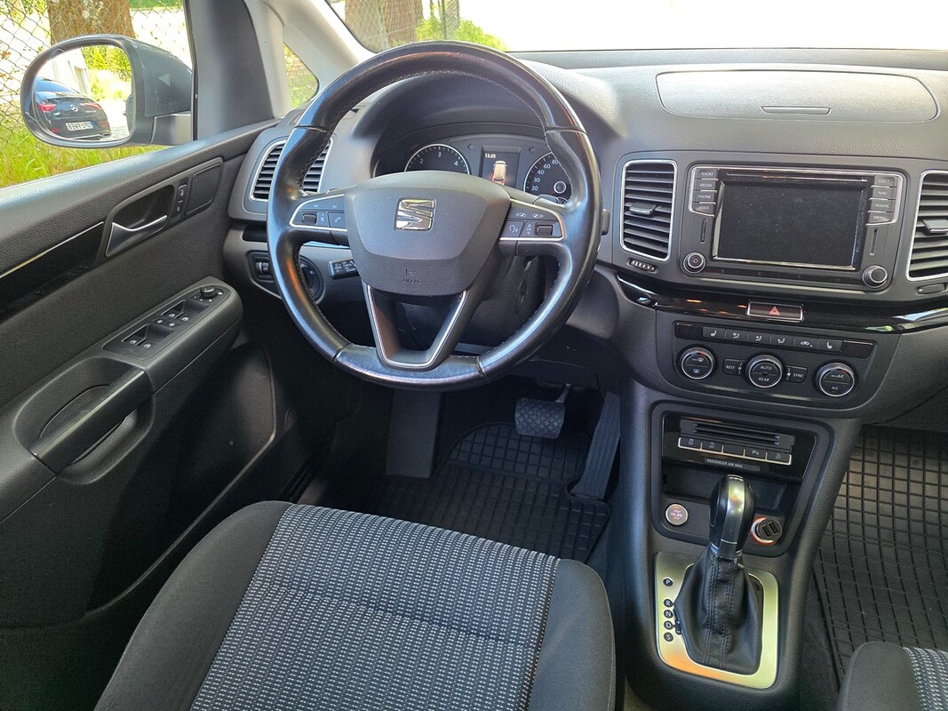 Elbląg Seat Alhambra 2.0TDI 150KMFULL Opcja Automat DSG 7MiejscZAREJESTROWANY2017