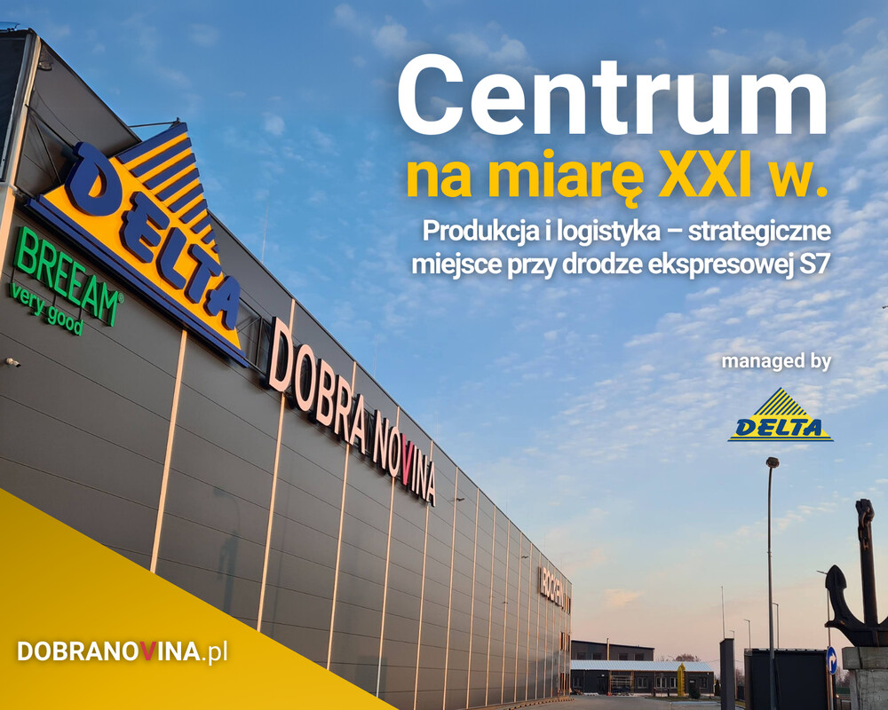 Elbląg Wynajmij nowoczesną halę produkcyjno-magazynową w Centrum Produkcyjno-Logistycznym Dobra Novina I