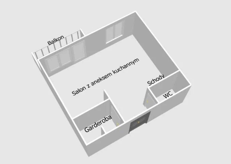 Elbląg GROVEST NIERUCHOMOŚCIPREZENTUJE: Dwupoziomowe klimatyzowane 4-pokojowe mieszkanie 77,3