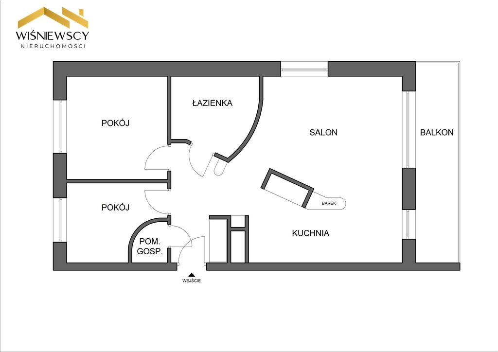 Elbląg WIŚNIEWSCY NIERUCHOMOŚCI Sp. z o.o.Sprzedam mieszkanie - Elbląg, Jana III Sobieskiego. Lokalizacja