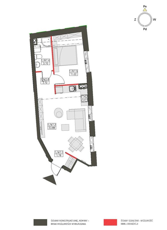 Elbląg AMERICAN HOMEBIURO NIERUCHOMOŚCIKAMIENICA SŁONECZNA PARK 42,49 m2 2 POKOJETO MY SPRZEDAJEMYNIERUCHOMOŚCI W TYM