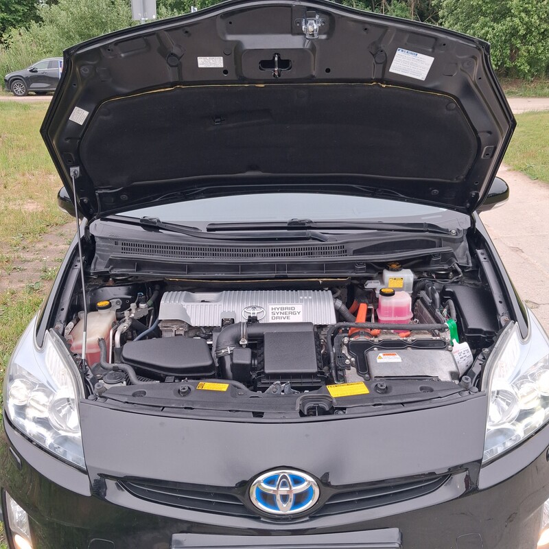 Elbląg Sprzedam Toyota Prius 3 1.8 99KM Hybrid 2009r. Sprowadzona Zarejestrowana Garażowana Czarna Alu17 Skóra Navi