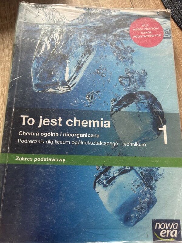 Elbląg Sprzedam podręczniki do Liceum, Technikum kl. 1-3.Cena 20 zł za sztukę. To jest chemia 1 i 2. Zbiór zadań z