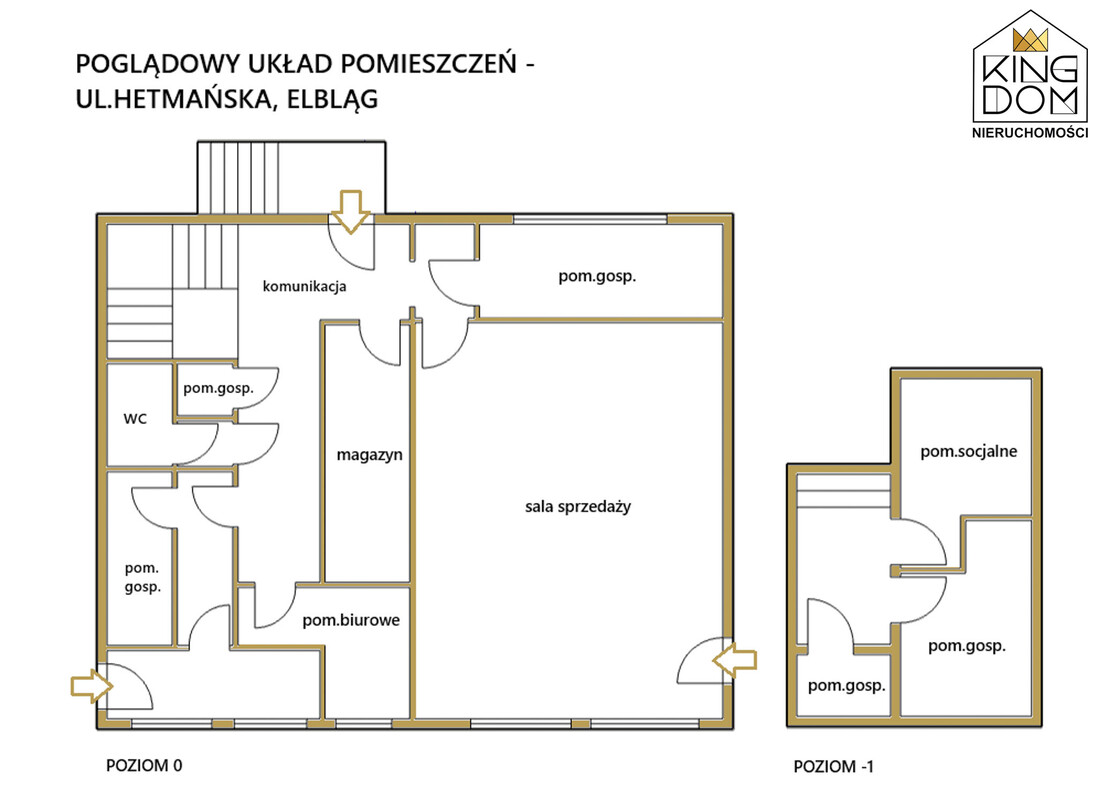 Elbląg 👑🏠 KINGDOM 🏠👑NIERUCHOMOŚCI BLISKO CIEBIE NA SPRZEDAŻ