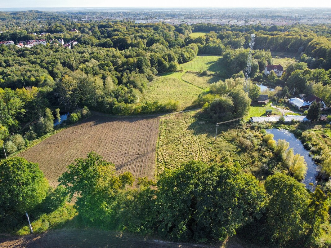 Elbląg NIERUCHOMOŚCI ANNA KRASZEWSKA Duża działka w północnej dzielnicy miasta ul. Witkiewicza,