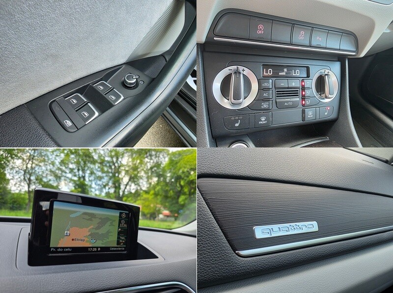 Elbląg Audi Q3Silnik :BenzynaNapęd Quattro 4x4FULL Led Bi-xenon Sportsize Skóry
