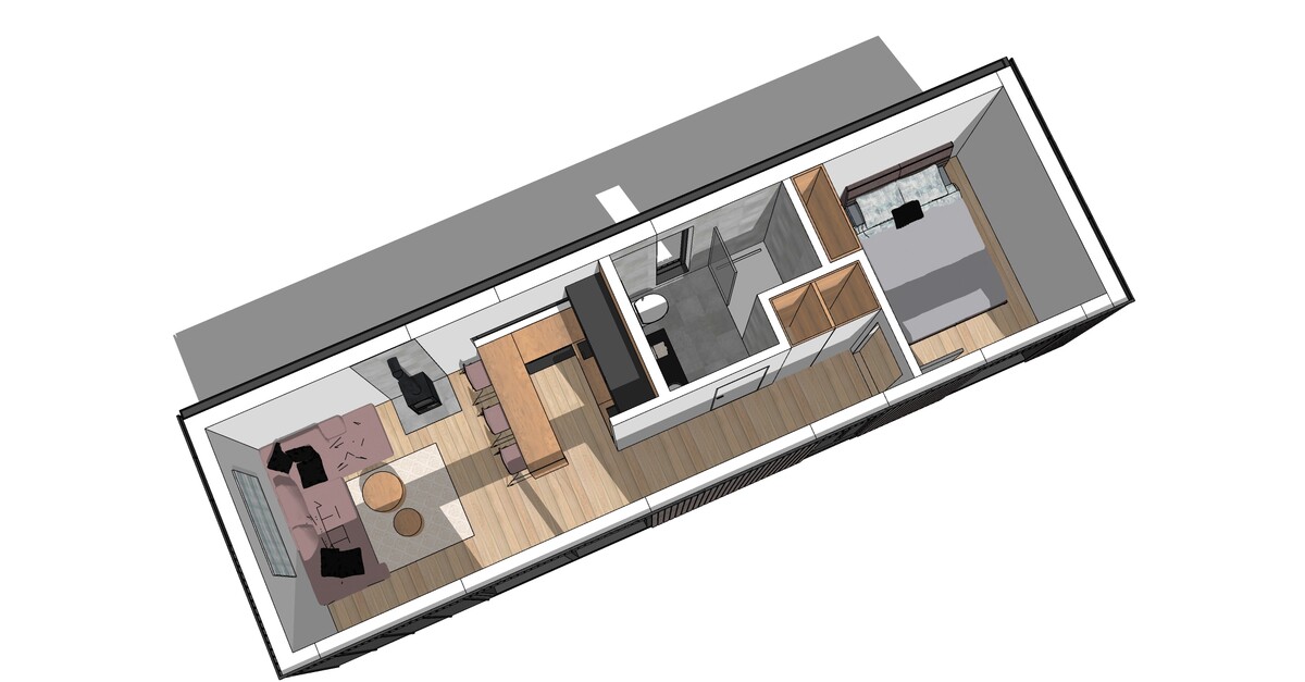 Elbląg :: Biuro nieruchomości ARKADIA :: Oferta sprzedaży domu modułowego