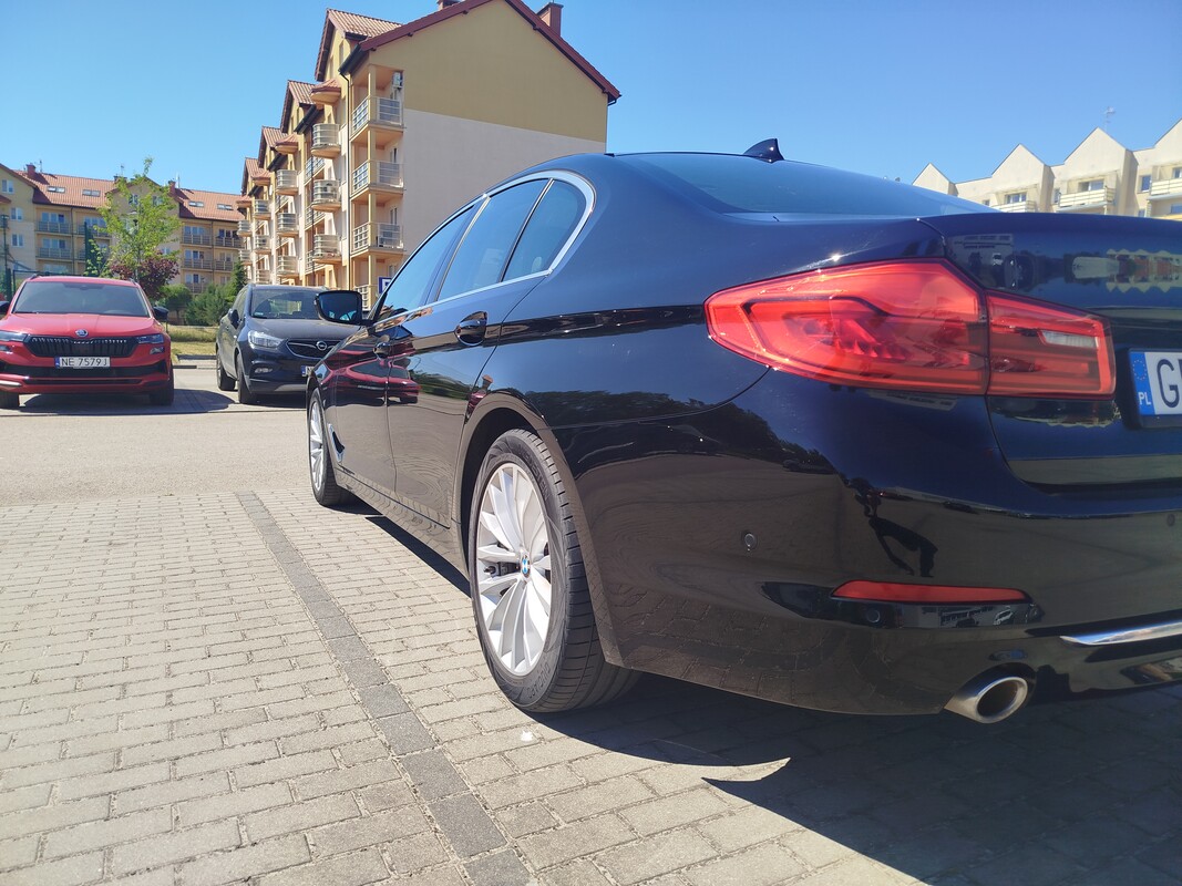 Elbląg Witam Posiadam na sprzedaż bardzo ładne BMW G30 w wersji Luxury line Limuzyna z oszczędnym dwulitrowym