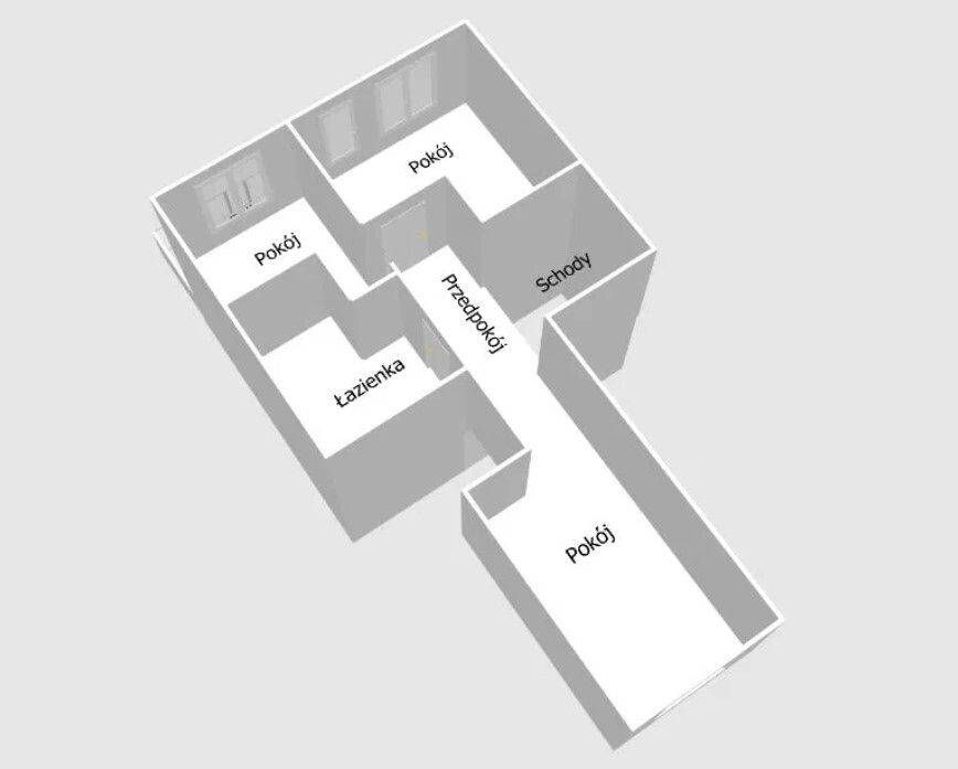 Elbląg GROVEST NIERUCHOMOŚCIPREZENTUJE: Dwupoziomowe klimatyzowane 4-pokojowe mieszkanie 77,3