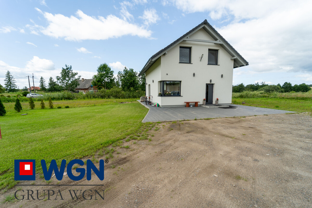 Elbląg NA SPRZEDAŻ – NOWOCZESNY DOM WOLNOSTOJĄCY 95 m² NA DZIAŁCE 4274 m² – POMORSKA WIEŚWGN