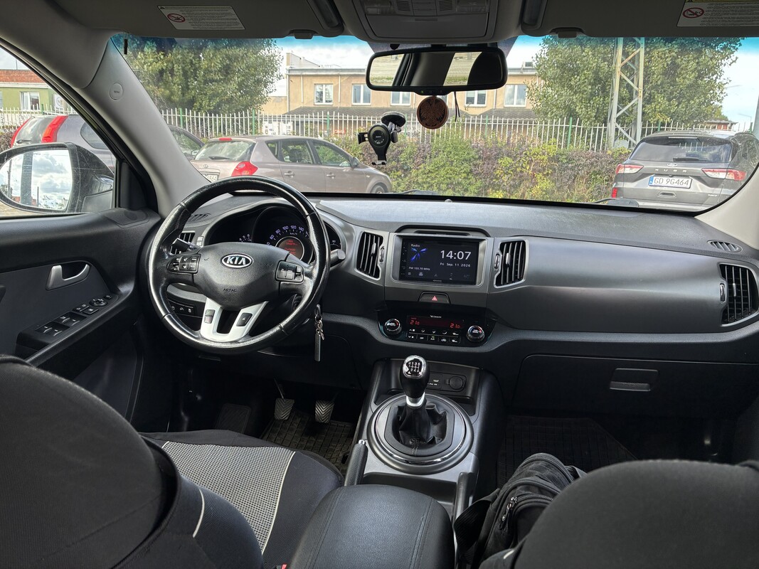Elbląg KIA Sportage III 1.6 GDi 135 KM | 2012 | 194 590 km | CarPlay | Kamera