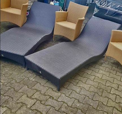 Elbląg Sprzedam 2 leżaki MBM lounger Wellness mocca. Szerokość&nbsp; 70cm, wysokość 70cm, długość 200cm. Posiada