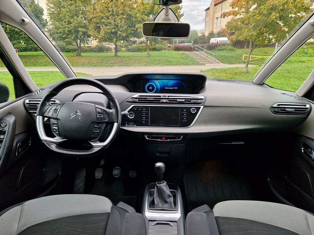 Elbląg Citroen C4 Grand Picasso Rok 2014Silnik 1.6Benz-7Foteli Kamery 360 Klimatronic NAVI