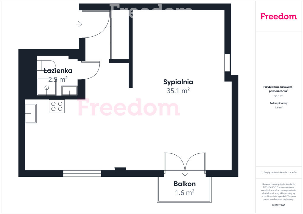 Elbląg FREEDOM NIERUCHOMOŚCISprzedam mieszkanie - Elbląg, Plac Wolności. Na sprzedaż wyjątkowo przytulne i bardzo