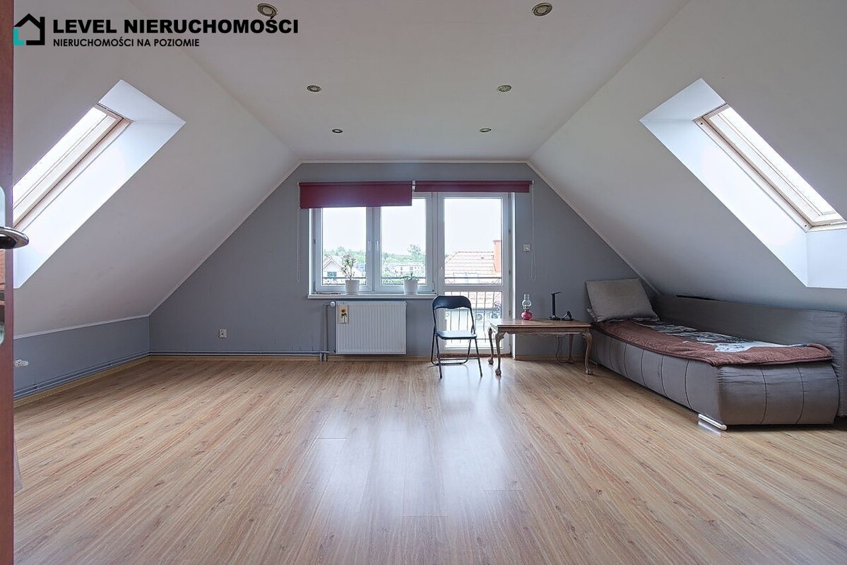 Elbląg LEVEL NIERUCHOMOŚCI Dom, warsztat na dużej działce w mieście Zabudowa 257m2,działka
