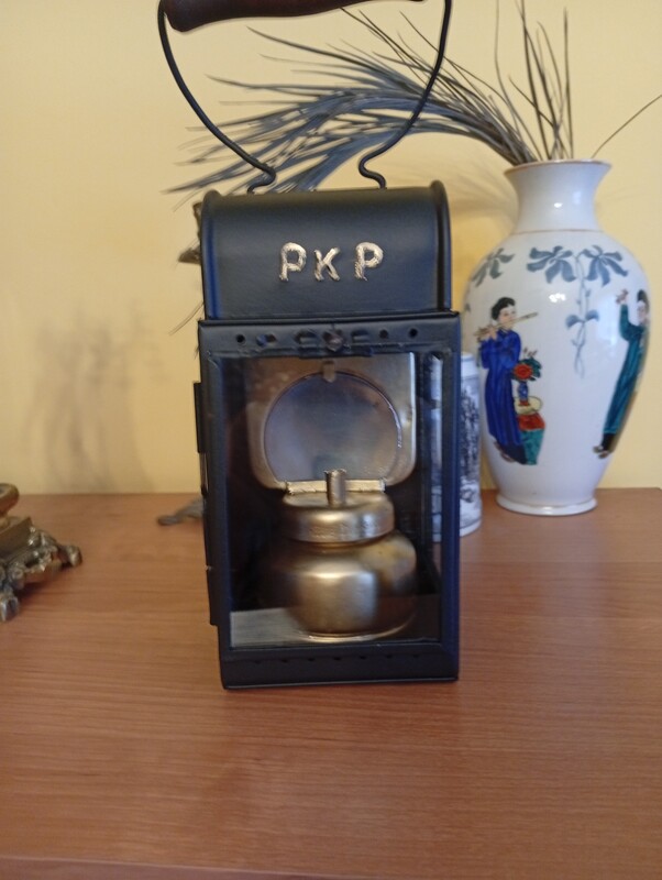 Elbląg Sprzedam 4 lampy konduktorskie PKP po renowacji atrakcyjny wygląd do kolekcji lub wystroju wnętrza zabytki PRL