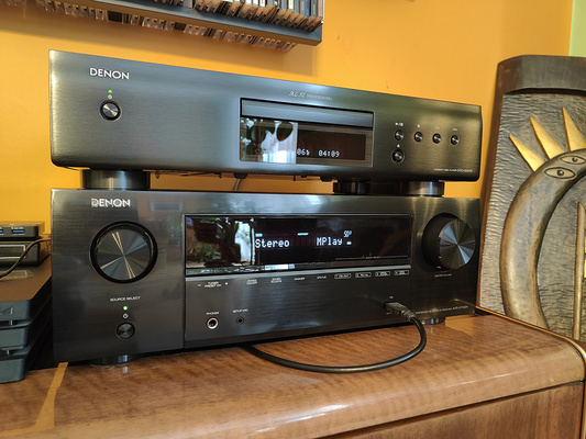 Elbląg Kino domowe DENON AVR-X1700H, CD DENON DCD-600NE, kolumny Indiana Line Tesi 561,241,761