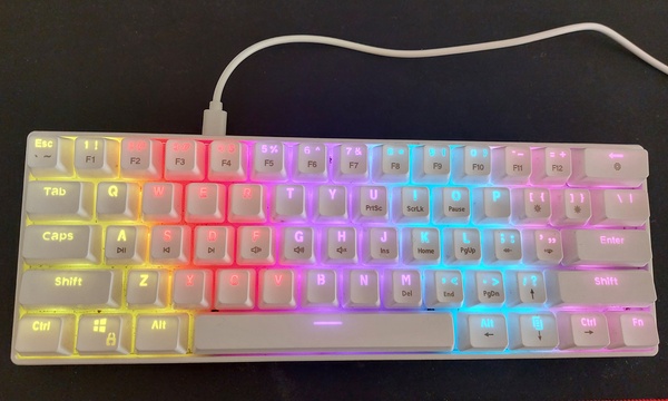 Elbląg Klawiatura KRUX Qara 60 Biały