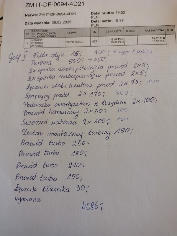 Elbląg 🚗 VW Golf 1.9 TDI 90 KM – Zadbany, Oryginalny Przebieg 215 tys. km!Wyjątkowa okazja! Auto po