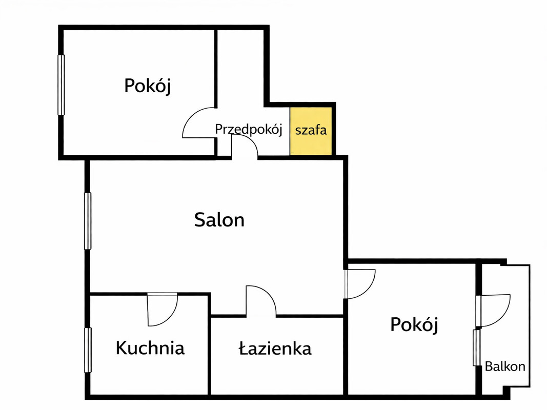 Elbląg 3 pokoje pełne światła z jasnym salonem i balkonem – idealne na wspólny czas i spotkania. To mieszkanie