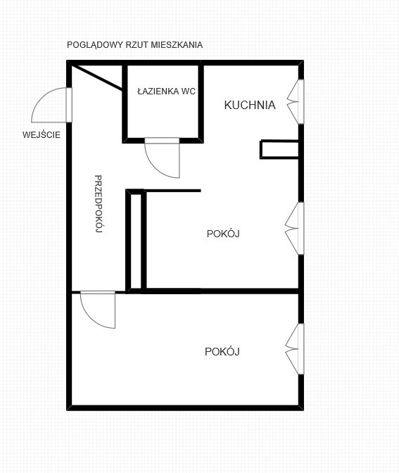 Elbląg FENIKS NIERUCHOMOŚCIPOLECA:MIESZKANIE 2 POKOJOWE ul. Kosynierów GdyńskichCENA 255.000 ZŁ POWIERZCHNIA 41 M22