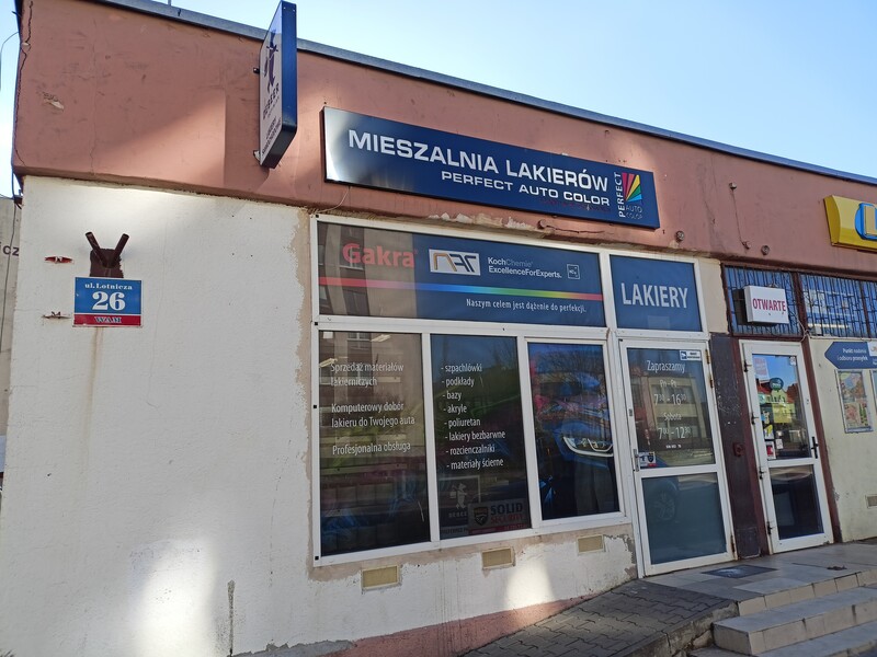Elbląg PERFECT AUTO COLOR! ZAPRASZAMY!MIESZALNIA LAKIERÓW SAMOCHODOWYCH I PRZEMYSŁOWYCH. DeBeer, Valspar, ProsprayFARBY