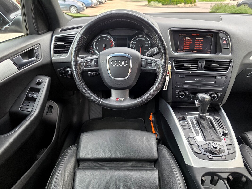 Elbląg Audi Q5 Pełny SlineSilnik :BenzynaAutomat Napęd Quattro 4x4Ledy Bi-xenon Sportsize SkóryZarejestrowany!