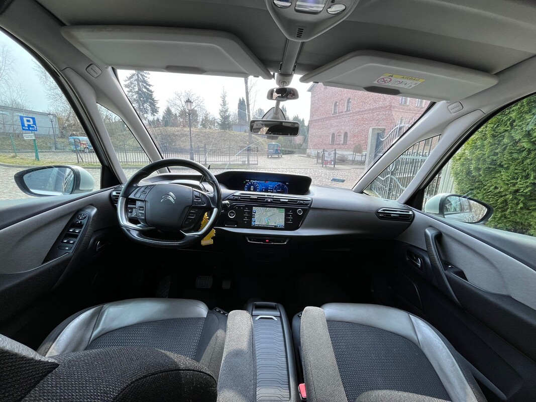 Elbląg Citroena C4 Grand Picasso 2.0 BlueHDi, panprama, masaże, serwis ASO