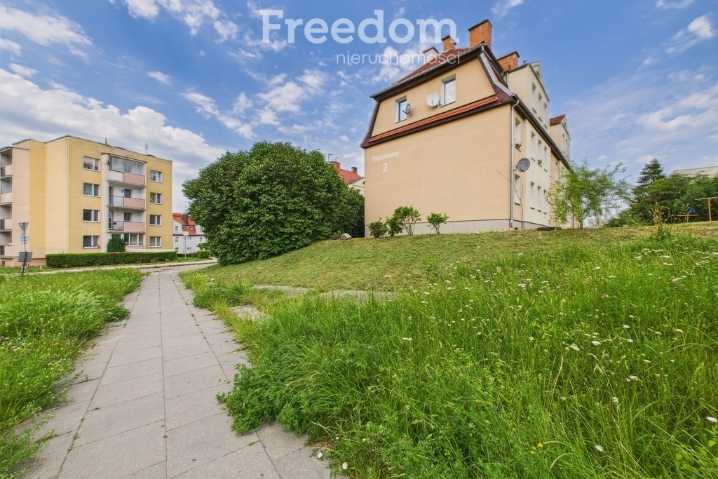 Elbląg FREEDOM NIERUCHOMOŚCISprzedam mieszkanie - Elbląg, Topolowa. Komfortowe 2-pokojowe mieszkanie po