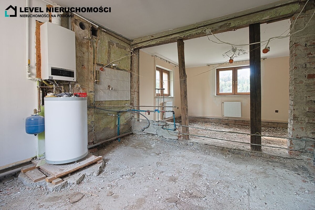 Elbląg LEVEL NIERUCHOMOŚCI Dom, warsztat na dużej działce w mieście Zabudowa 257m2,działka