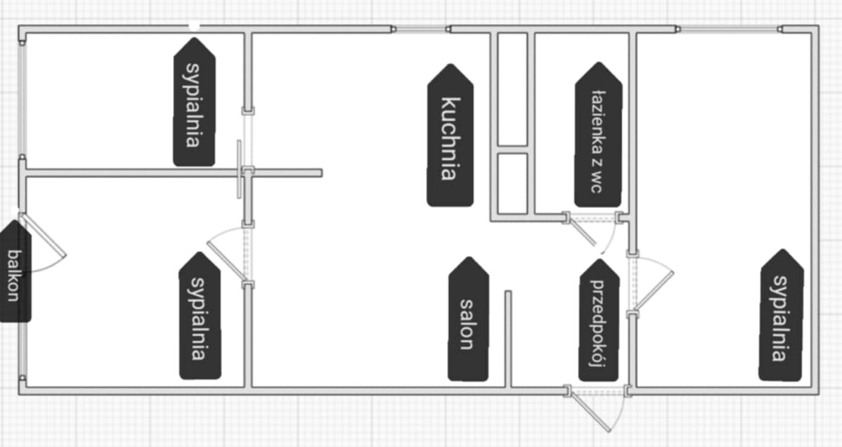 Elbląg NIERUCHOMOŚCI ANNA KRASZEWSKA Mieszkanie 4-pokojowe na drugim piętrze w blokuz zasobów SM,