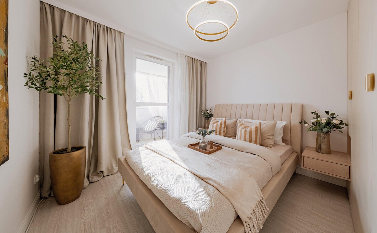 Elbląg WGN Nieruchomości oddział Elbląg prezentuje nowoczesne mieszkanie w bloku z 2024 roku przy ul. Grunwaldzkiej -