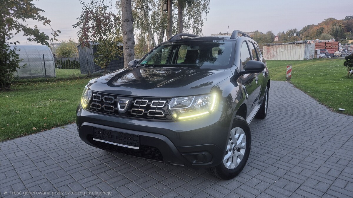 Elbląg Dacia Duster 1.6i 115KM produkcja 2019NawigacjaPodgrzewane FoteleCzujniki Cofania100% Oryginalny Przebieg100%
