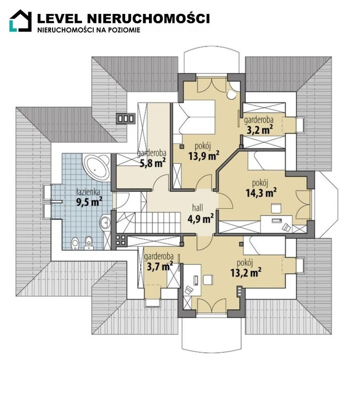 Elbląg LEVEL NIERUCHOMOŚCI Duży dom pod Elblągiem Krzewsk NIERUCHOMOŚCI NA POZIOMIE