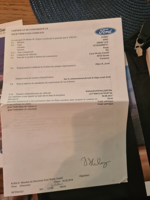 Elbląg Sprzedam forda kuge 2018 rok 1.5 ecoboost 150km