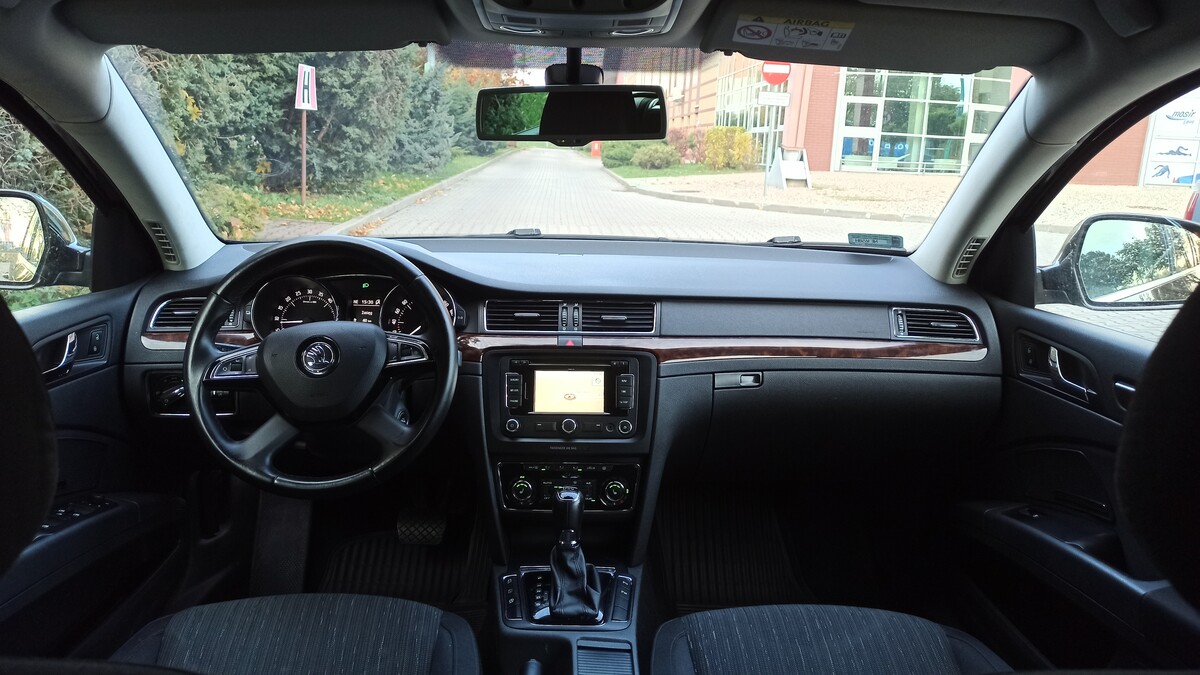 Elbląg SKODA SUPERB LIFT 2015 r.   2.0 DIESEL 170 KM AUTOMATPOLSKI SALON  STAN IDEALNY