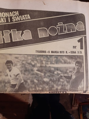 Elbląg Sprzedam czasopisma sportowe: pilka nozna 1972-2002 i sportowiec 1971-1989.Stan dobry, lekko zakurzony