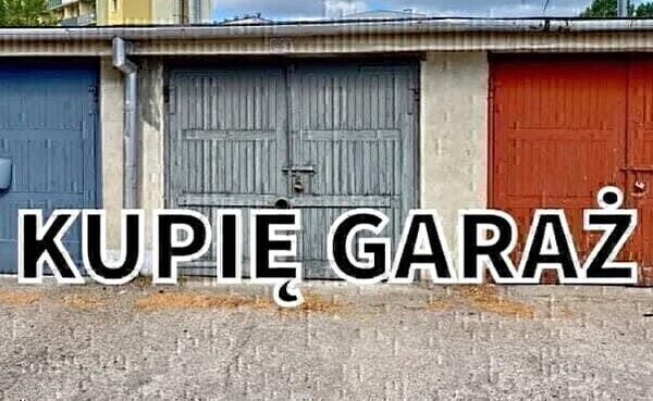 Elbląg ZDECYDOWANIE KUPIĘ GARAŻ MUROWANY W ELBLĄGU.    Rozważę każdą rozsądną ofertę. Pozdrawiam