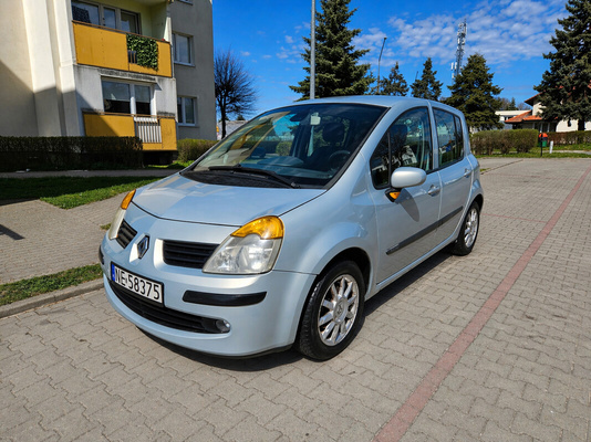 Elbląg Na sprzedaż Renault Modus 1.4 benzyna o mocy 72 kW (98 KM), rok produkcji 2004.
Auto w bardzo dobrym stanie