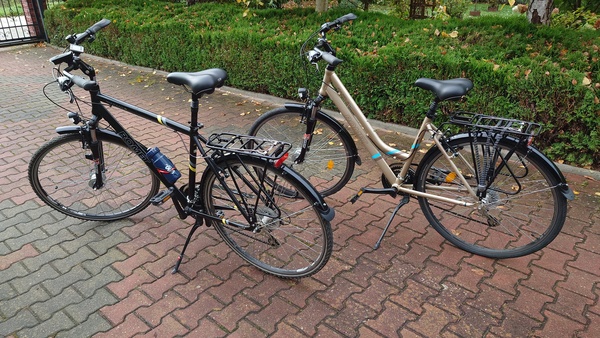 Elbląg Sprzedam dwa rowery trekingowe miejskie Romet Wagant 2 Gazela2 w b. dobrym stanie.